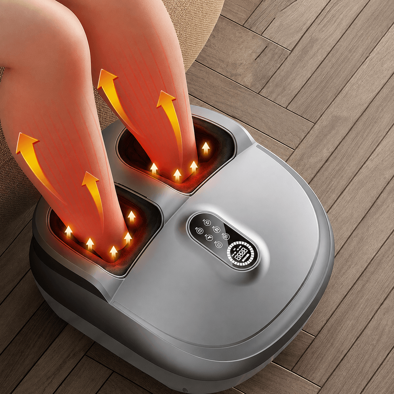 Fonction chaleur Nirva FootCare Pro